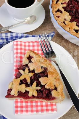 piece of cherry pie