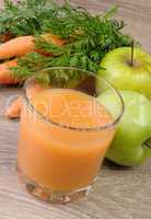 Apple-carrot juice
