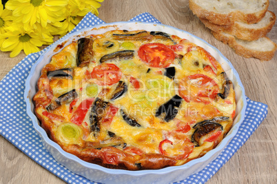 vegetable omelet