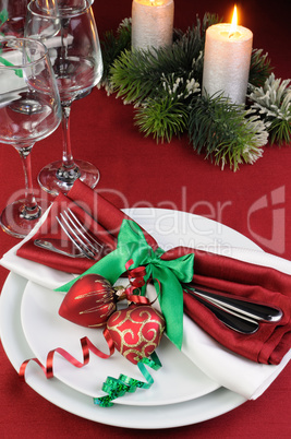 How to decorate the Christmas table