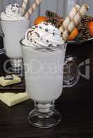 Milkshake with whipped cream