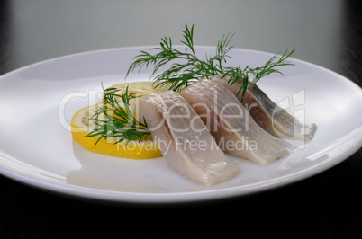 Appetizer of herring