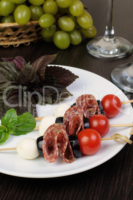 Appetizer of Salami