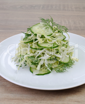 ?abbage salad with cucumber