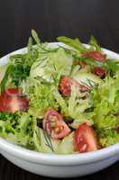 Light summer vegetable salad