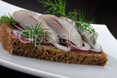 Appetizer of herring