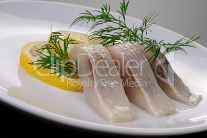 Appetizer of herring