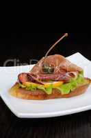 Sandwich with jamon