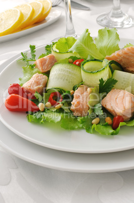 Salmon salad