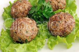 Meatballs with herbs
