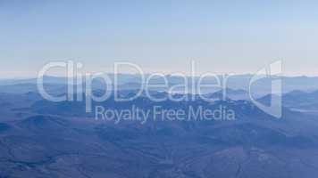 Window Plane View of Andes Mountains