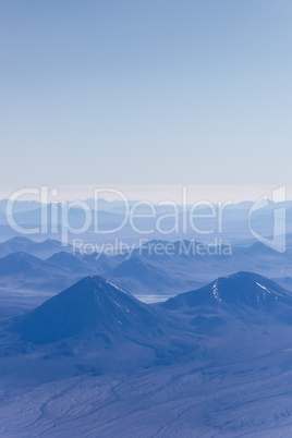 Window Plane View of Andes Mountains