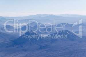 Window Plane View of Andes Mountains