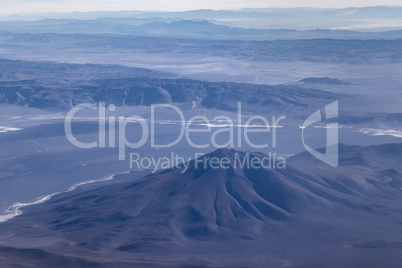 Window Plane View of Andes Mountains