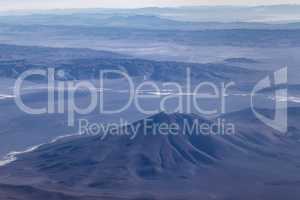 Window Plane View of Andes Mountains