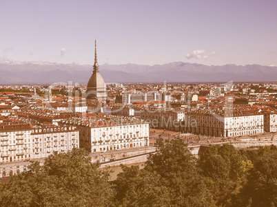 Turin view vintage