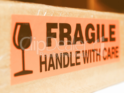 Fragile vintage