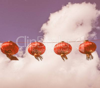 Chinese lantern vintage