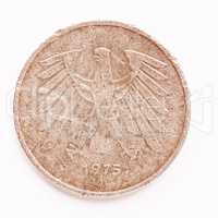 5 Mark coin vintage