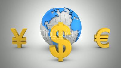 World Currencies Rotate Around the Earth