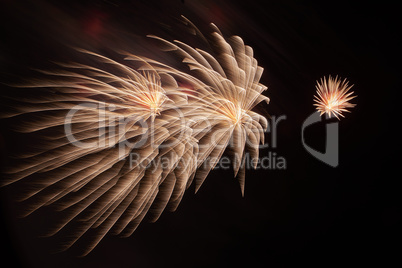 Feuerwerk Close-up