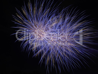 Feuerwerk Close-up