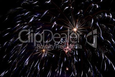 Feuerwerk Close-up