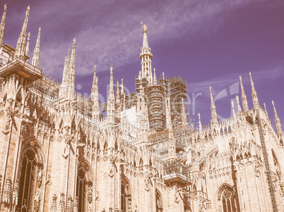 Milan Cathedral vintage