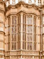 Westminster Cathedral, London, UK vintage