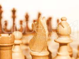 Chessboard vintage