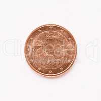 Estonian 2 cent coin vintage