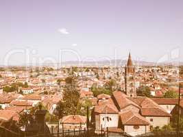 Turin panorama vintage