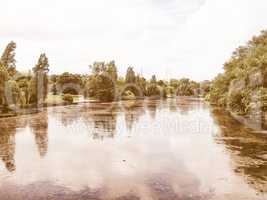 Serpentine lake, London vintage