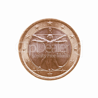 Coin isolated vintage