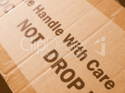 Corrugated cardboard vintage Corrugated cardboard vintage