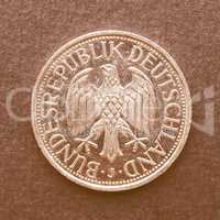 Euro coin vintage