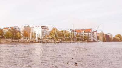 River Spree, Berlin vintage