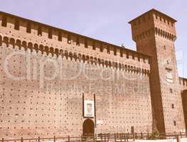 Castello Sforzesco, Milan vintage