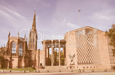 Coventry Cathedral vintage Coventry Cathedral vintage