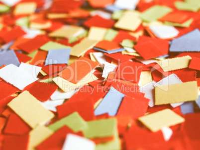 Confetti vintage