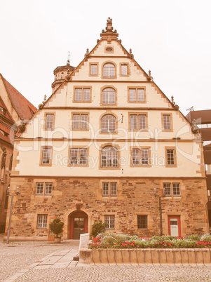 Schillerplatz, Stuttgart vintage