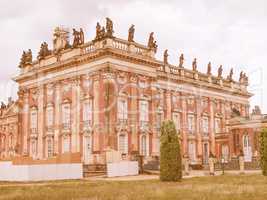 Neues Palais in Potsdam vintage