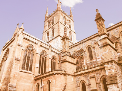 Southwark Cathedral, London vintage