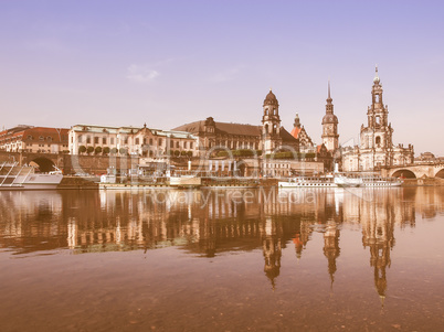 Dresden Hofkirche vintage