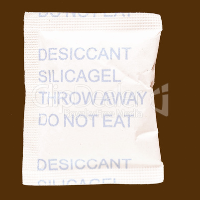 Desiccant silicagel vintage