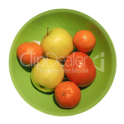 Fruit in a bowl