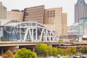 Philips Arena and CNN Center in Atlanta, GA