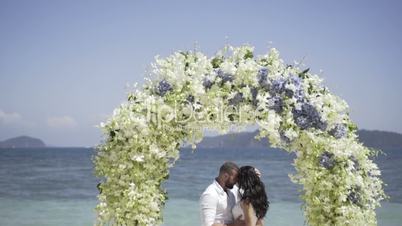 Wedding on the tropic island