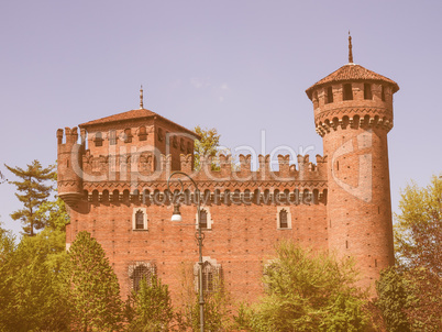 Medieval Castle Turin vintage