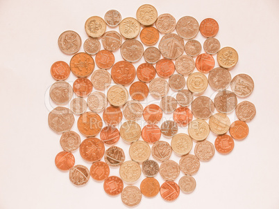 British Pound vintage